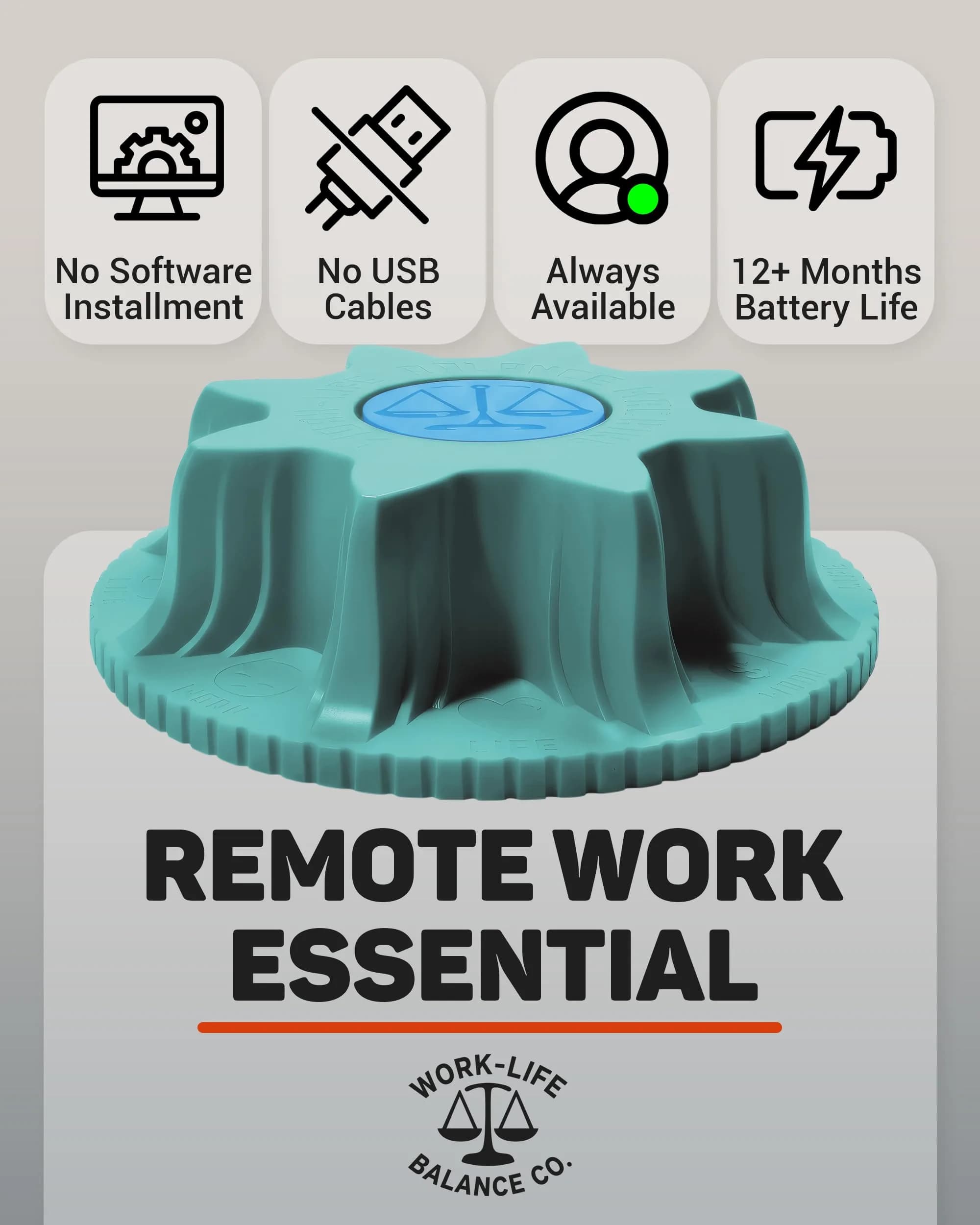 Work-Life Balance Corporation Mechanical Mouse Jiggler | Keeps PC Awake - view 4