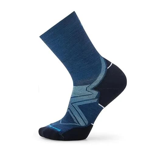 Smartwool Men's Run Cold Weather Targeted Cushion Crew Alpine Blue M | Advanced Durability & Breathability thumbnail 4