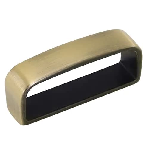 DJCAIZYY Belt Loop Keeper 1.5 inch (38mm-40mm) Bronze Brushed Alloy Steel | Replacement for Broken Belt Loops thumbnail 1