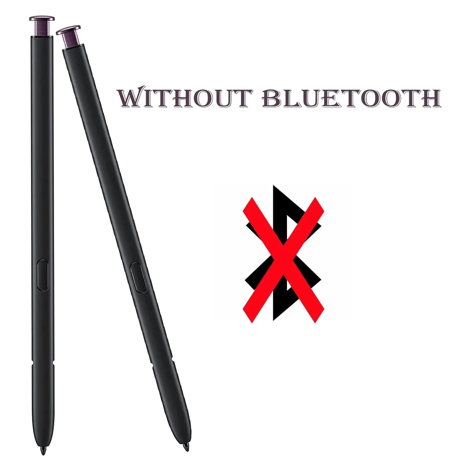 Dogxiong Burgundy Red Stylus Pen for Samsung Galaxy S22 Ultra 5G | 13cm (5.12in) - view 2