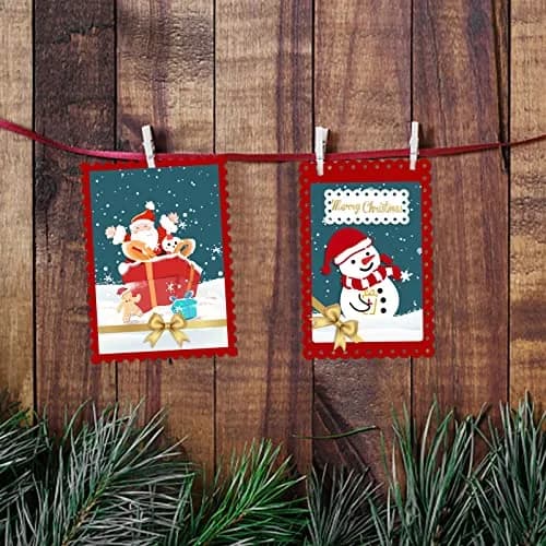 INFUNLY Rectangle Frame Cutting Dies Set 12Pcs | Layered Stencils for Card Making & Scrapbooking thumbnail 4