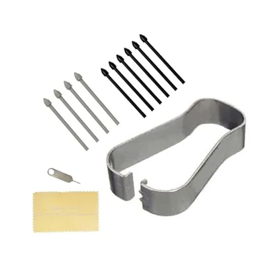 GNLKYZWV Black/Gray Stylus Pen Tips 10pcs (0.02 kg) | Compatible with Samsung Galaxy Tab S8 Series thumbnail 1