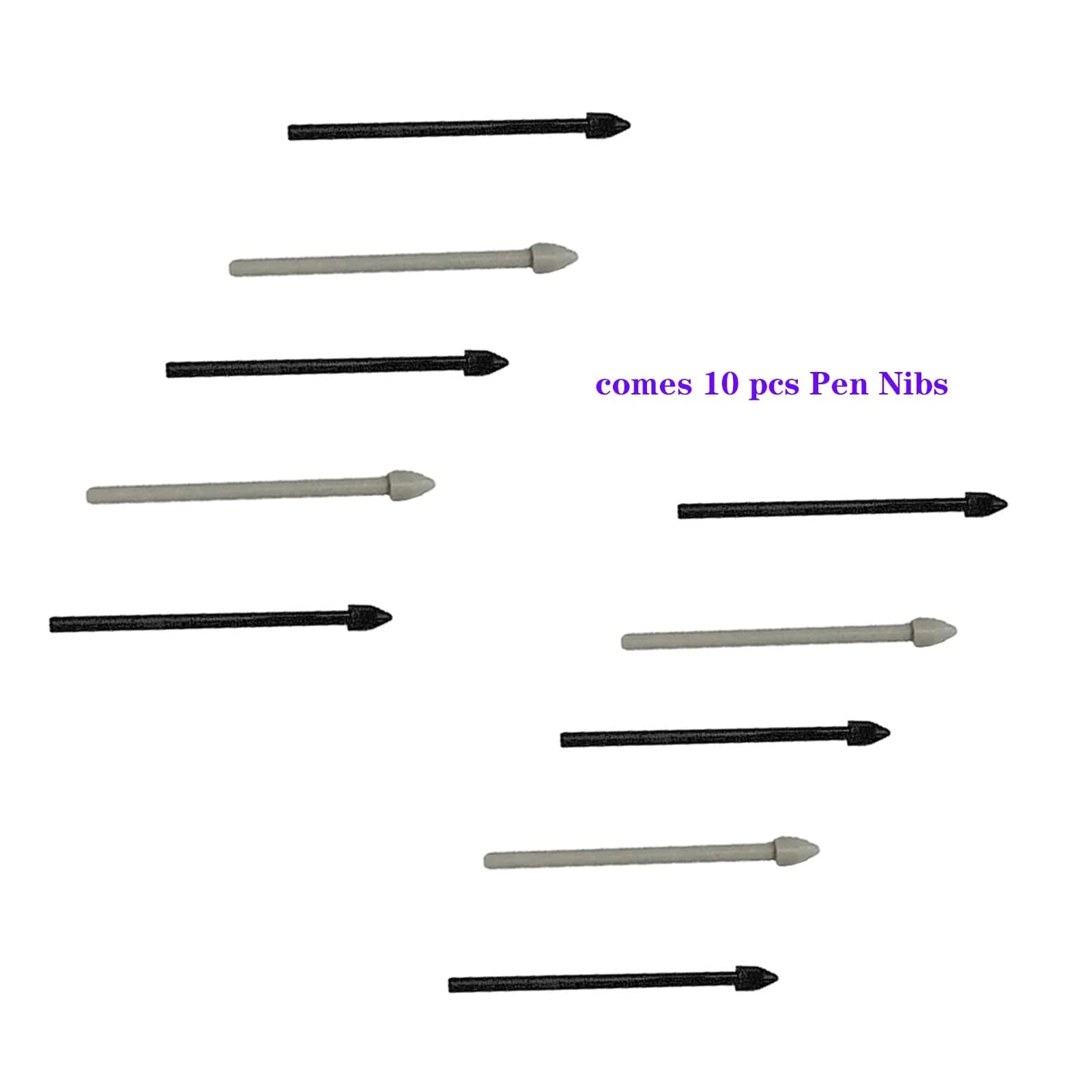 GNLKYZWV Black/Gray Stylus Pen Tips 10pcs (0.02 kg) | Compatible with Samsung Galaxy Tab S8 Series - view 4
