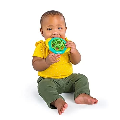 Bright Starts Soothers & Shakers 7pc Gift Set, 320 g (0.7 lb) | BPA-Free Baby Rattles, Teethers & Stroller Toys thumbnail 4