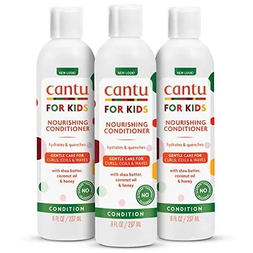 Cantu Care for Kids Nourishing Conditioner 24 fl oz (710ml) | Shea Butter, Coconut Oil & Honey for Curly Hair thumbnail 1