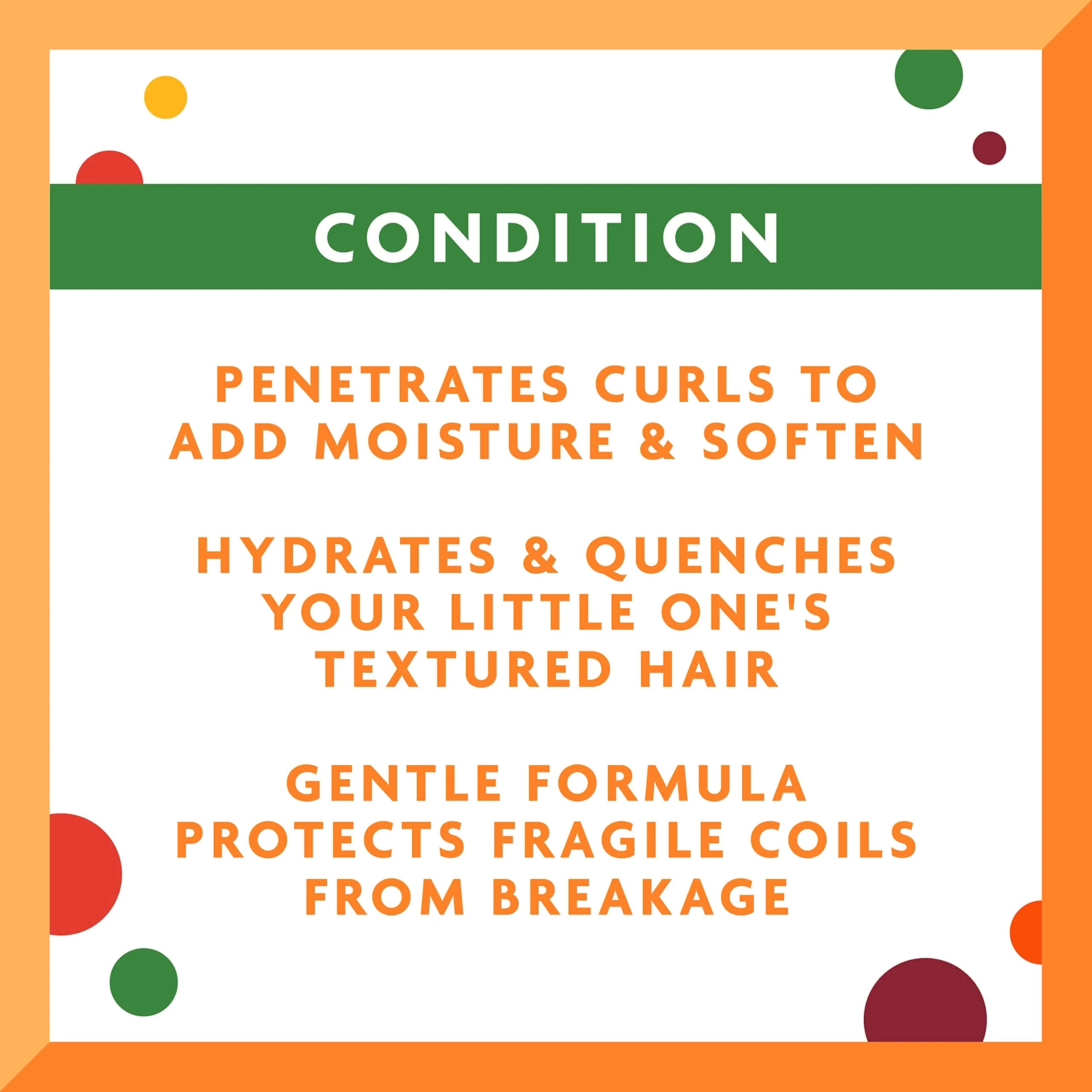 Cantu Care for Kids Nourishing Conditioner 24 fl oz (710ml) | Shea Butter, Coconut Oil & Honey for Curly Hair - view 2