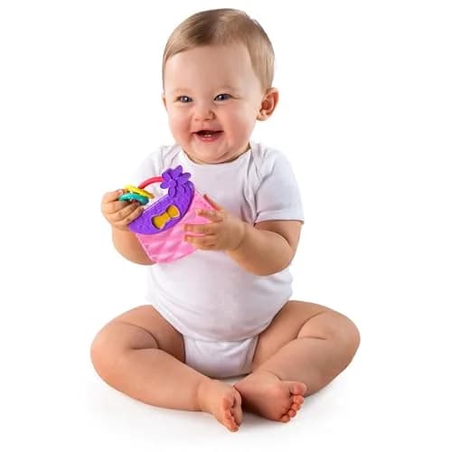 Bright Starts Everything Nice Teething Toys 9-Piece Set | BPA-Free Rattles & Chillable Teethers thumbnail 4