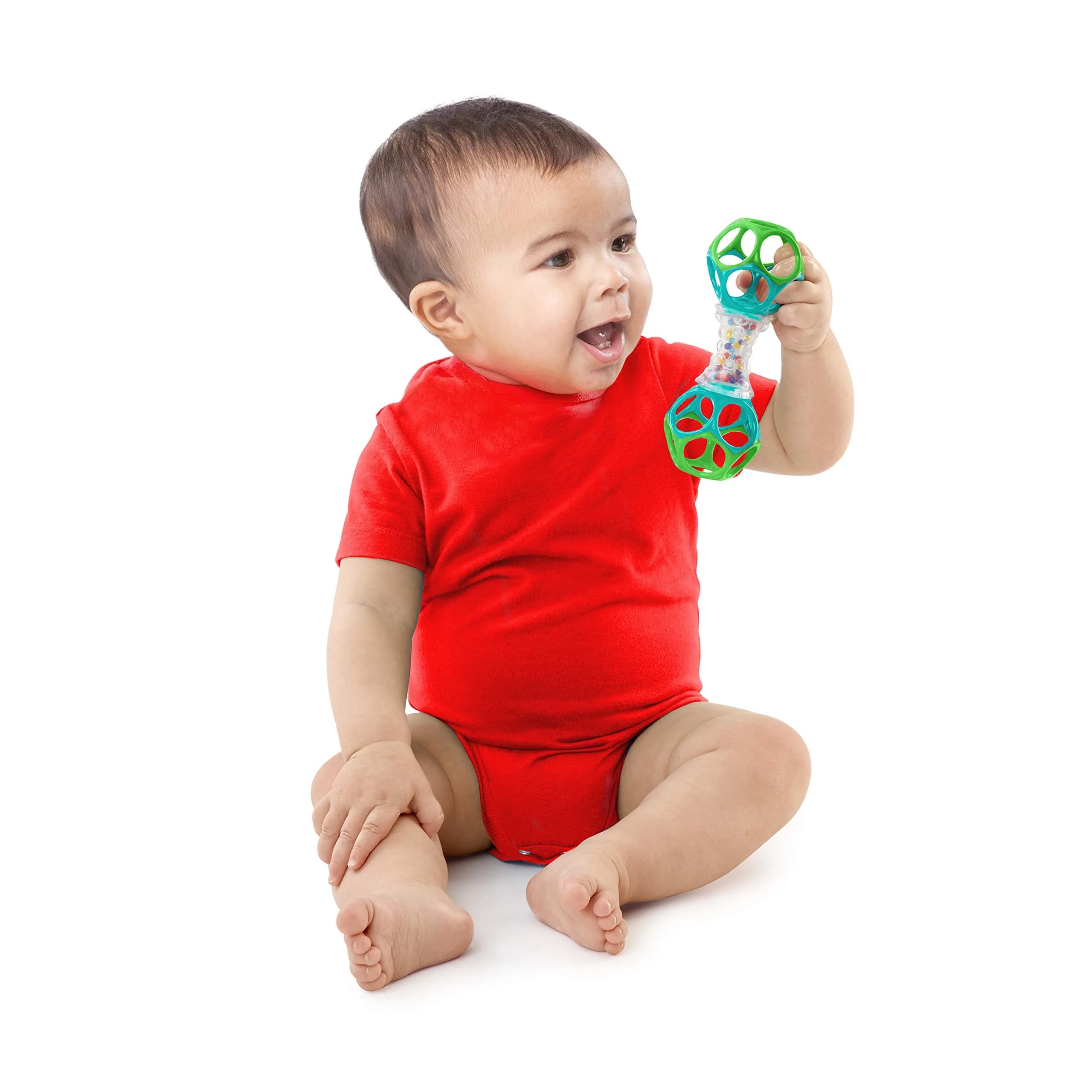 Bright Starts Little Shakers 6pc Gift Set with Oball Technology | Baby Rattles, Balls & Teethers for Newborn+ - view 6