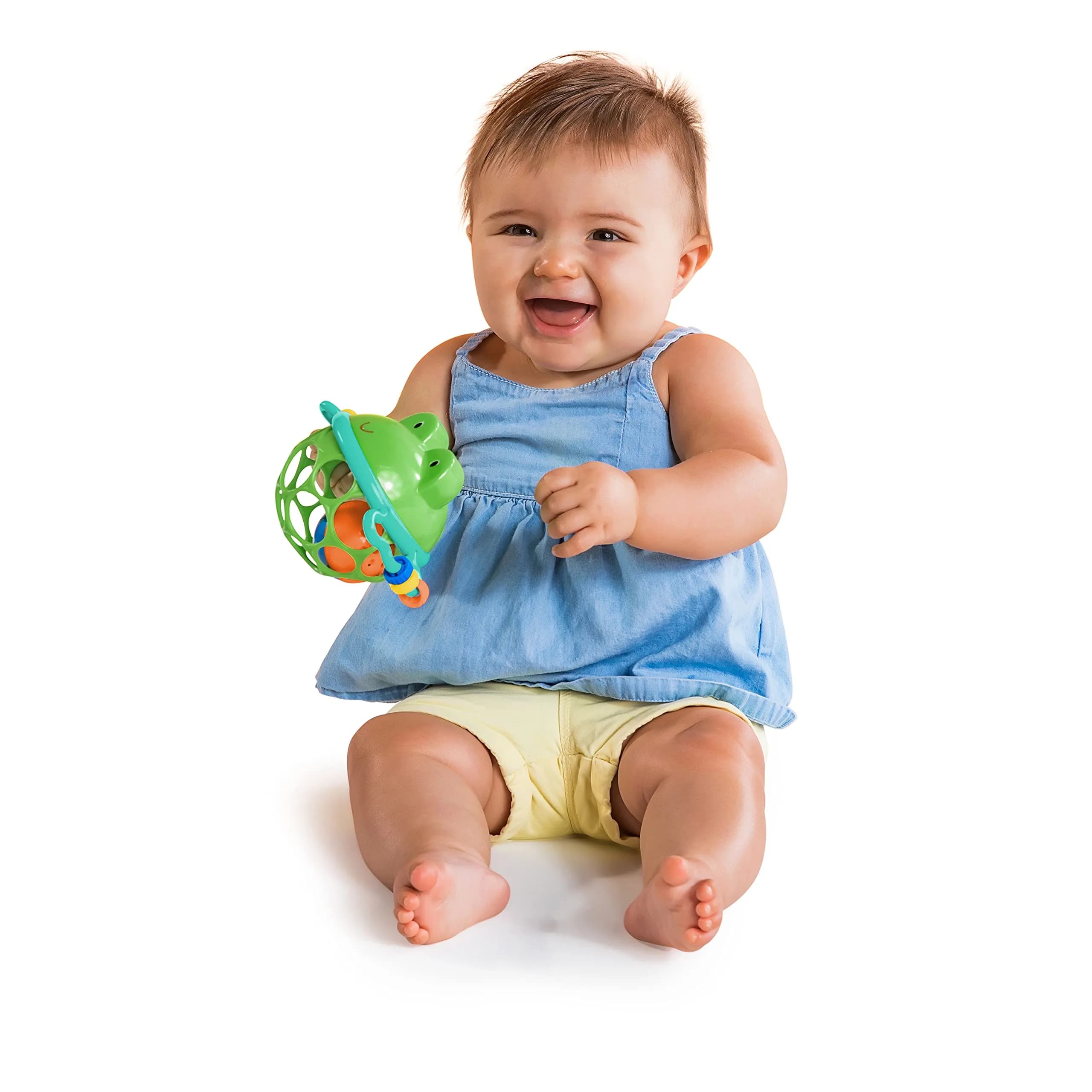 Bright Starts Little Shakers 6pc Gift Set with Oball Technology | Baby Rattles, Balls & Teethers for Newborn+ - view 8