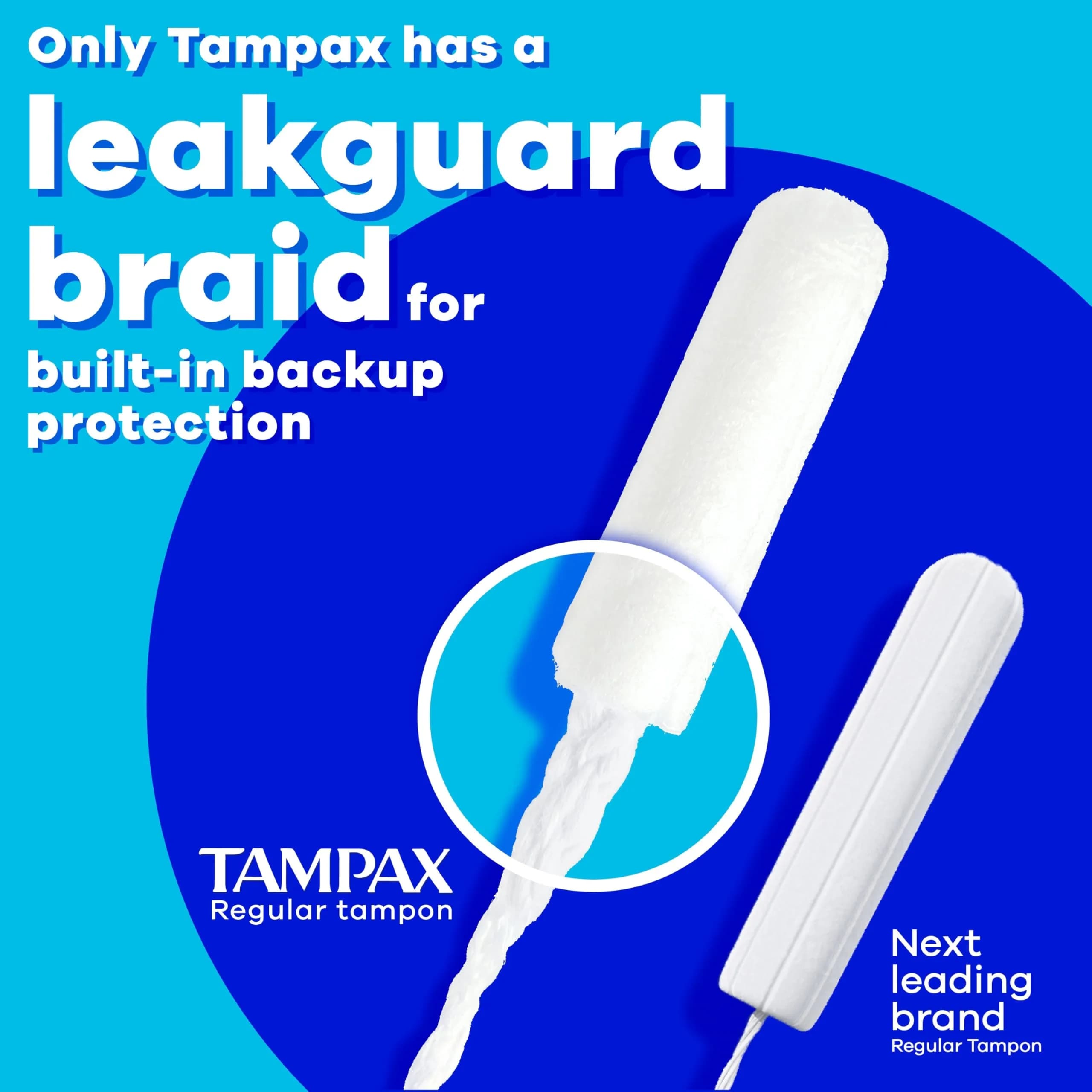 Tampax Pearl Tampons Multipack, Light/Regular/Super Absorbency, Unscented, 94 Count | Dermatologist Tested Tampon - view 4
