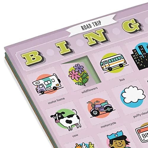 Knock Knock Roadtrip Bingo, 12 Reusable Cards | Travel Game for Kids & Adults thumbnail 4