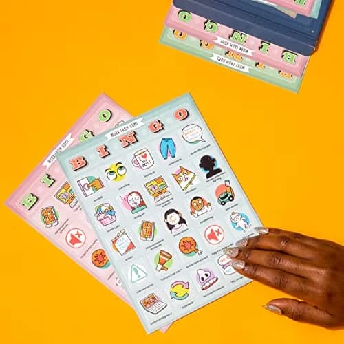 Knock Knock Work-from-Home Bingo, 12 Reusable Cards | 16.3cm x 21.4cm x 0.9cm (6.375 x 8.375 x 0.39 inches) thumbnail 5