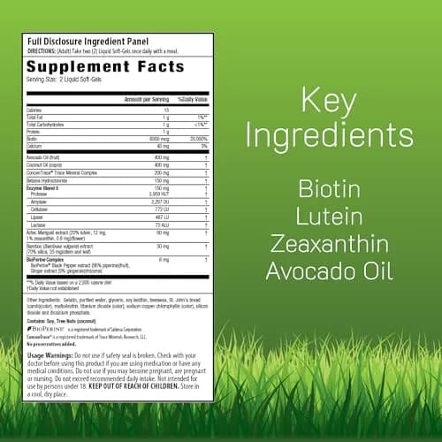 Irwin Naturals Biotin-6000 Hair Skin & Nail Support Formula 60 Count (Pack of 2) | Supports Healthy Hair & Nails thumbnail 2