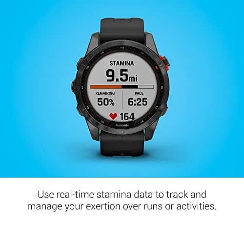 Garmin fenix 7S Solar Smartwatch (1.2-inch Display, 42mm Case) | GPS, Solar Charging, Fitness Tracking thumbnail 4