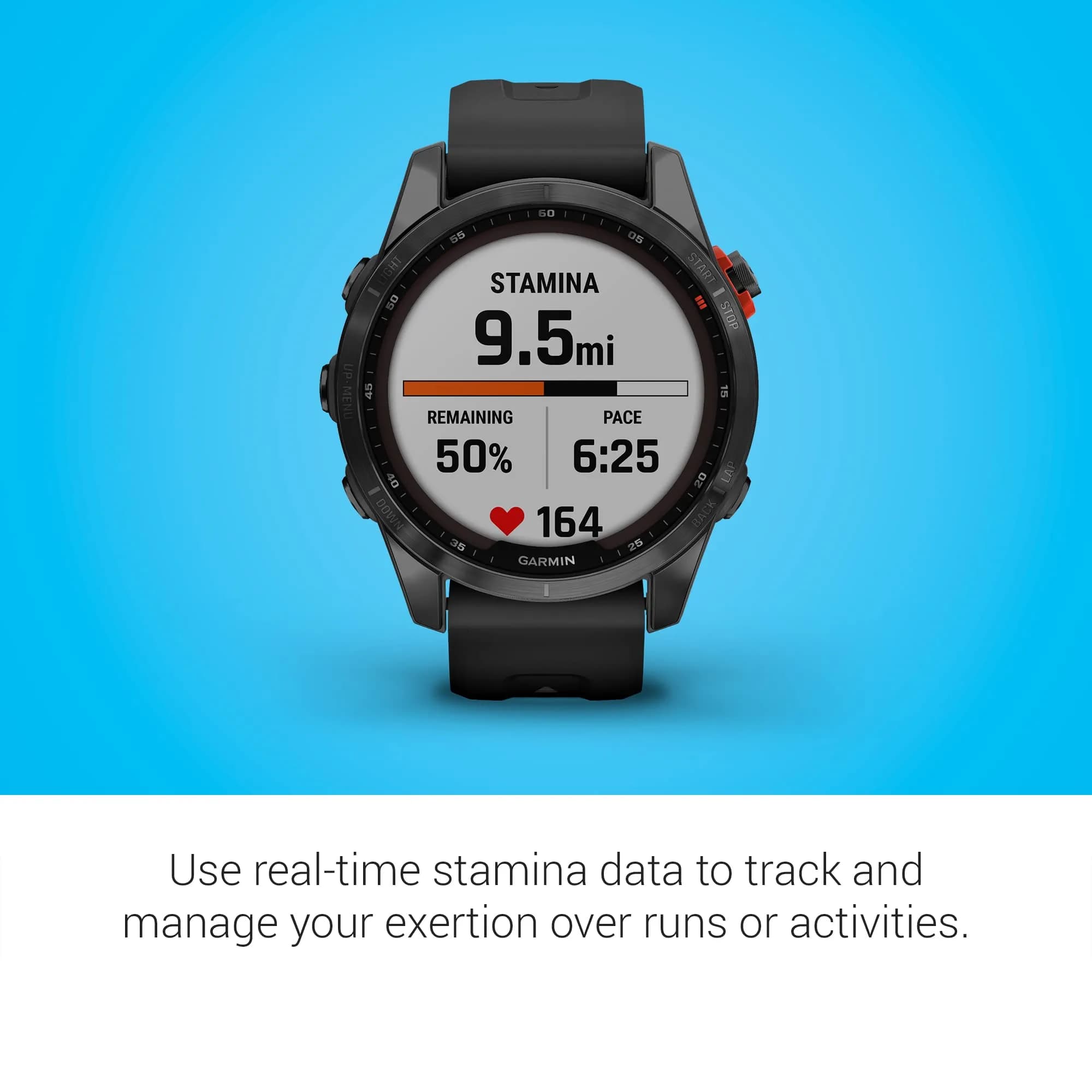 Garmin fenix 7S Solar Smartwatch (1.2-inch Display, Slate with Black Band) | Adventure GPS Watch with Solar Charging - view 4