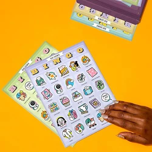 Knock Knock Baby Shower Bingo, 12 Reusable Cards | Party Game for 12 Players thumbnail 5