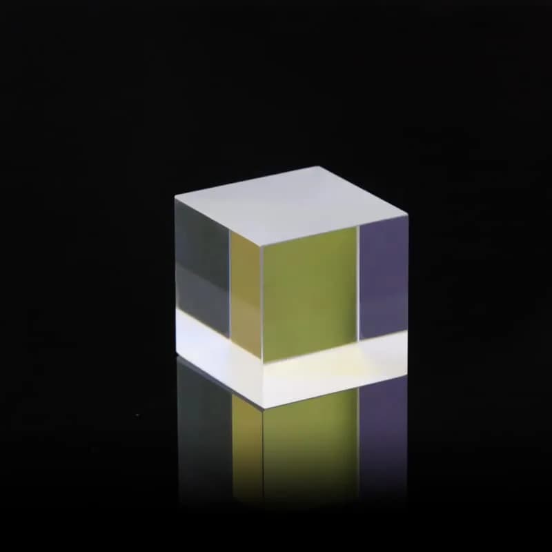 NYJLGD Beam Splitter Cube 40mm | Optical Glass Dichroic Prism 50:50 Ratio thumbnail 11