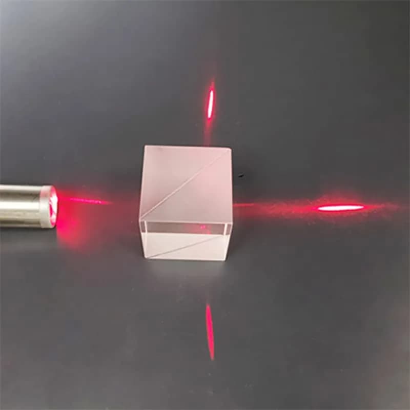 NYJLGD Beam Splitter Cube 40mm | Optical Glass Dichroic Prism 50:50 Ratio thumbnail 3