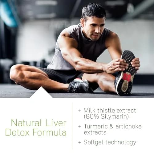 Irwin Naturals Milk Thistle Liver Detox Supplement 60 Softgels | Supports Liver Function & Detox thumbnail 4