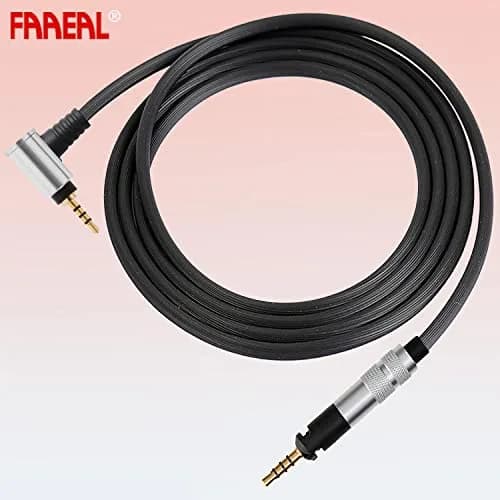 FAAEAL Balance Cable for Sennheiser & Audio-Technica Headphones | 4.9ft 2.5mm | High-Quality Audio thumbnail 2