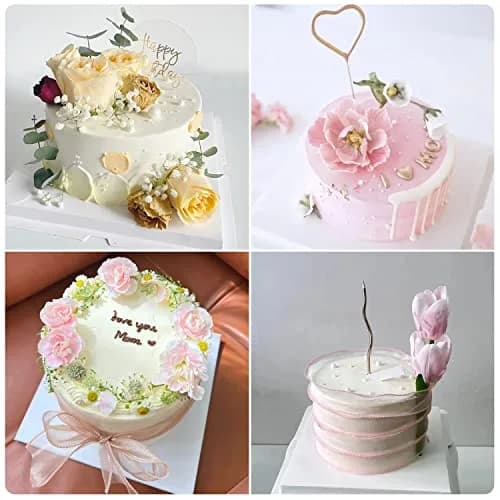 ZiXiang Flower Silicone Veining Molds Set of 6 | Food Grade Silicone for Fondant, Chocolate, Cake Decorating thumbnail 6