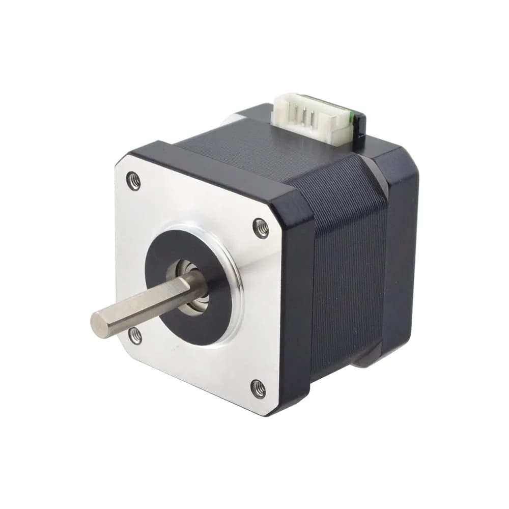 STEPPERONLINE Nema 17 Stepper Motor Bipolar 1.5A 42Ncm 42x42x38mm 1.8deg 4 Wires with 1m Cable - view 2