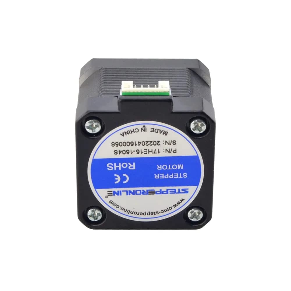 STEPPERONLINE Nema 17 Stepper Motor Bipolar 1.5A 42Ncm 42x42x38mm 1.8deg 4 Wires with 1m Cable - view 4