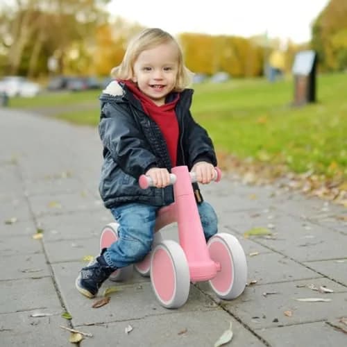 SEREED Baby Balance Bike for 1 Year Old Boy Girl, First Birthday Gift Toy | Aluminum Alloy Frame, 10-inch EVA Wheels thumbnail 9