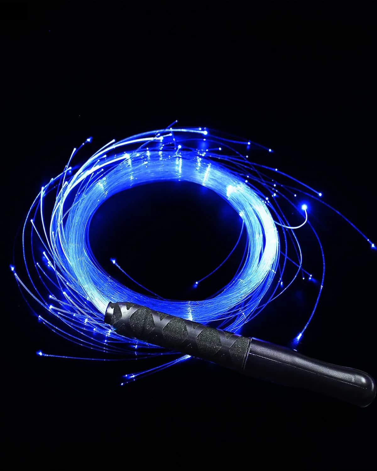 SZYICONG 6ft LED Fiber Optic Whip Dance | USB Rechargeable, Rainbow Bright Lights Effect