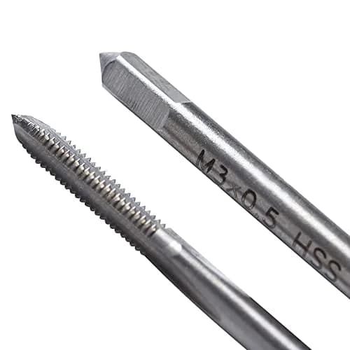 Saipe Micro Taps Set M1-M3.5 with Tap Wrench | HSS Threading Tools for Small Crafts thumbnail 6
