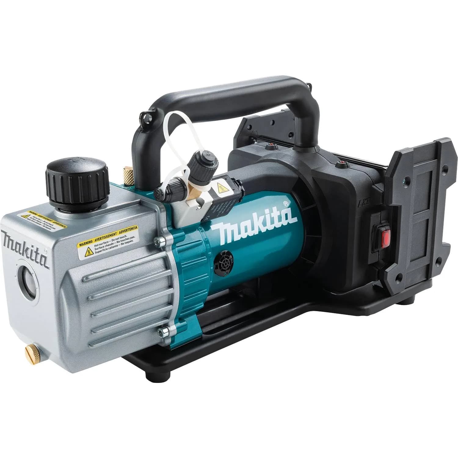 Makita DVP181ZK 18V LXT® Cordless 4 CFM Dual-Stage Vacuum Pump, Tool Only | High Power HVAC Solution — Teal