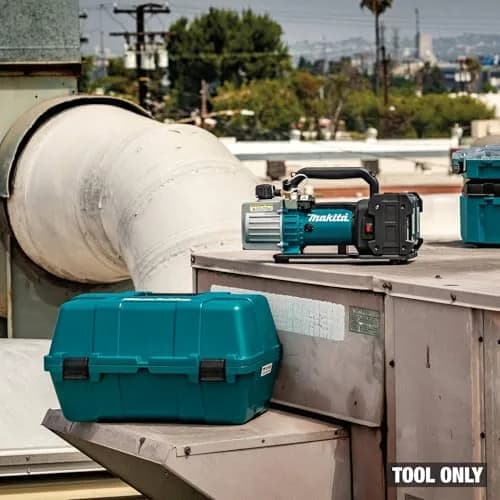 Makita DVP181ZK 18V LXT® Cordless 4 CFM Dual-Stage Vacuum Pump, Tool Only | High Power HVAC Solution thumbnail 8