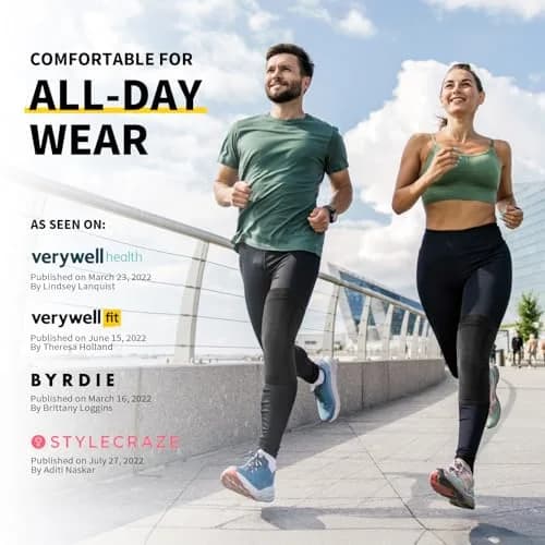 CAMBIVO Knee Brace Compression Sleeve Medium | FDA Approved Orthopedic Brace for Pain Relief & Sports thumbnail 7