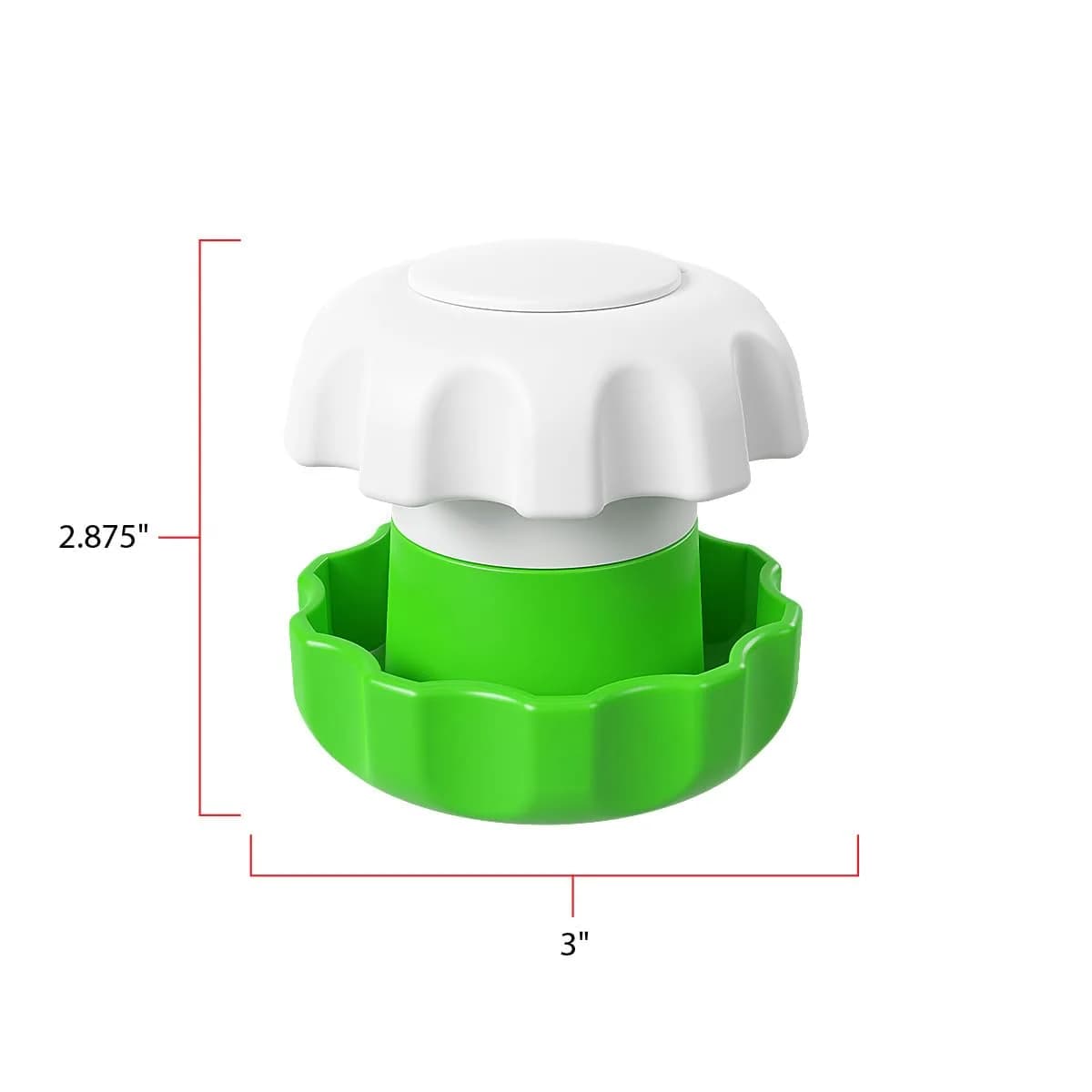 EZY DOSE Large Pill Crusher & Tablet Grinder with Storage Compartment, Green | FDA Approved & Arthritis Foundation-Endorsed - view 3