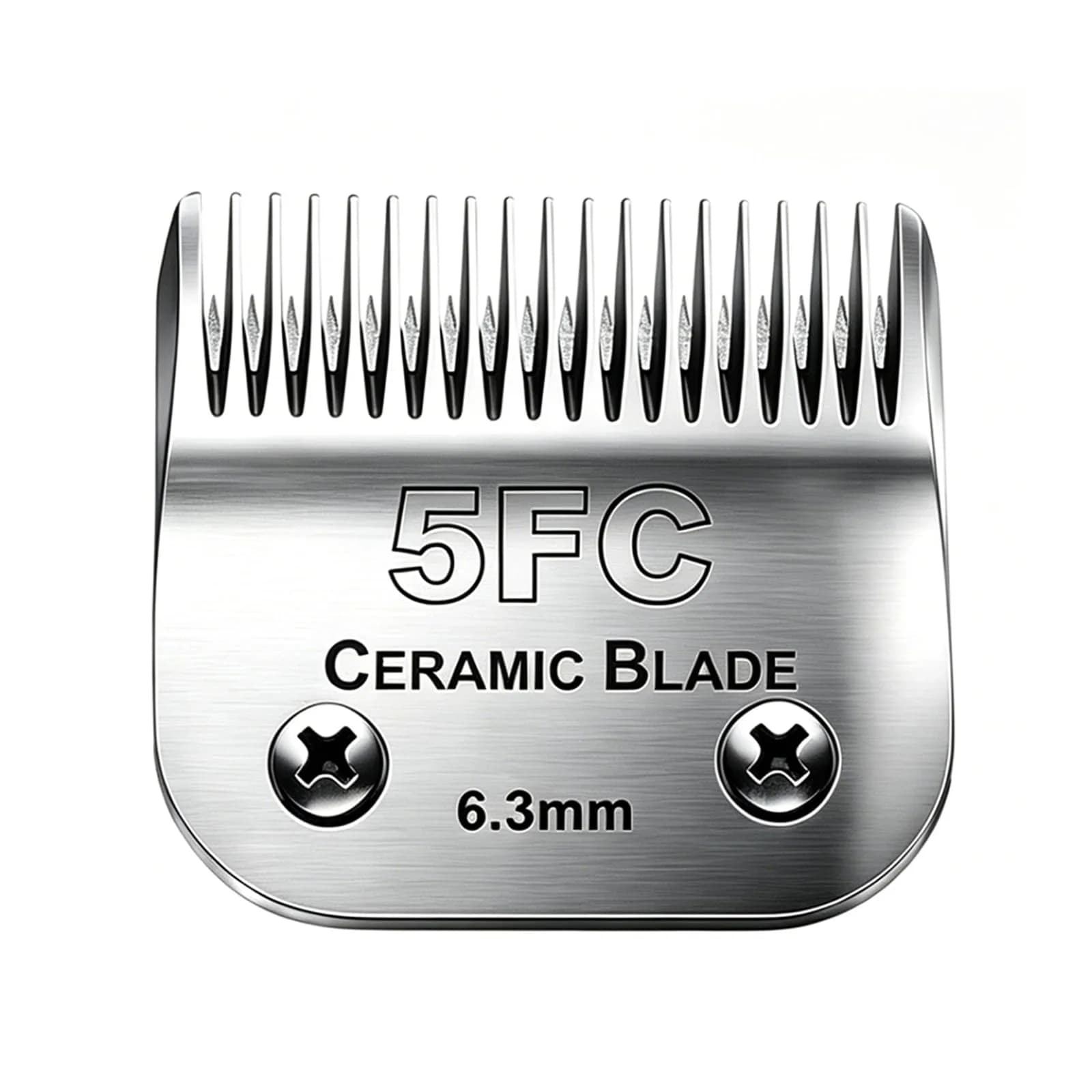 Audoc 5FC Blade Dog Grooming Clipper Blades | Compatible with Andis Dog Clipper, Ceramic & Stainless Steel, 6.3mm Cut - main product image