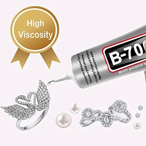 FITTDYHE B7000 Jewelry Glue 110ml (3.72 fl oz) | Transparent, Waterproof, High Elasticity for Crafts thumbnail 7