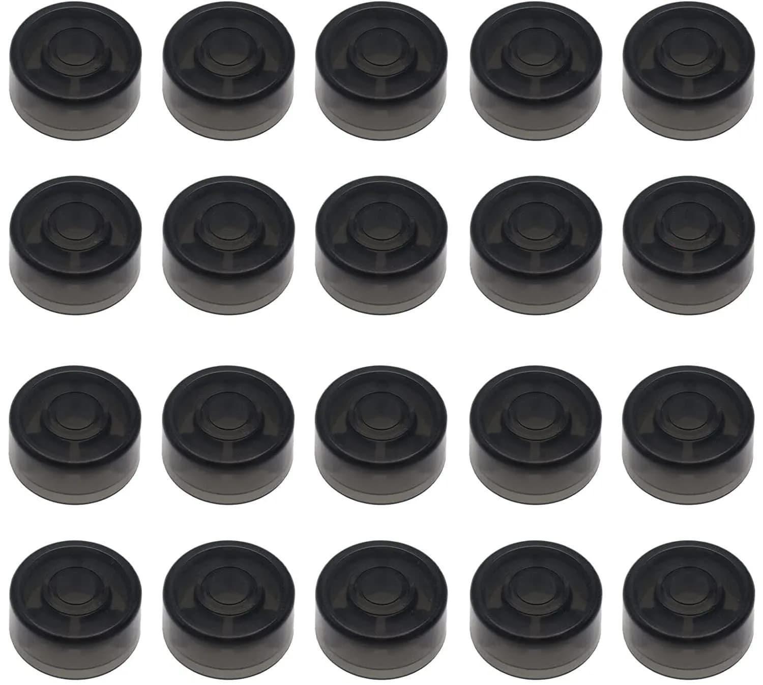 Jiayouy Guitar Effect Pedal Footswitch Toppers 20PCS | Full Pedal Protection & Style