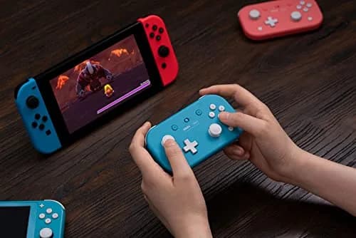 8Bitdo Lite 2 Bluetooth Gamepad for Switch, Switch Lite, Android & Raspberry Pi | Compact Wireless Controller thumbnail 6