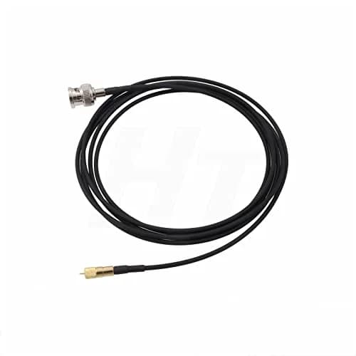 HangTon BNC to Microdot UNF 10-32 RF Coax Cable 1m | RG174 50 Ohm for Vibration Test Sensors thumbnail 5