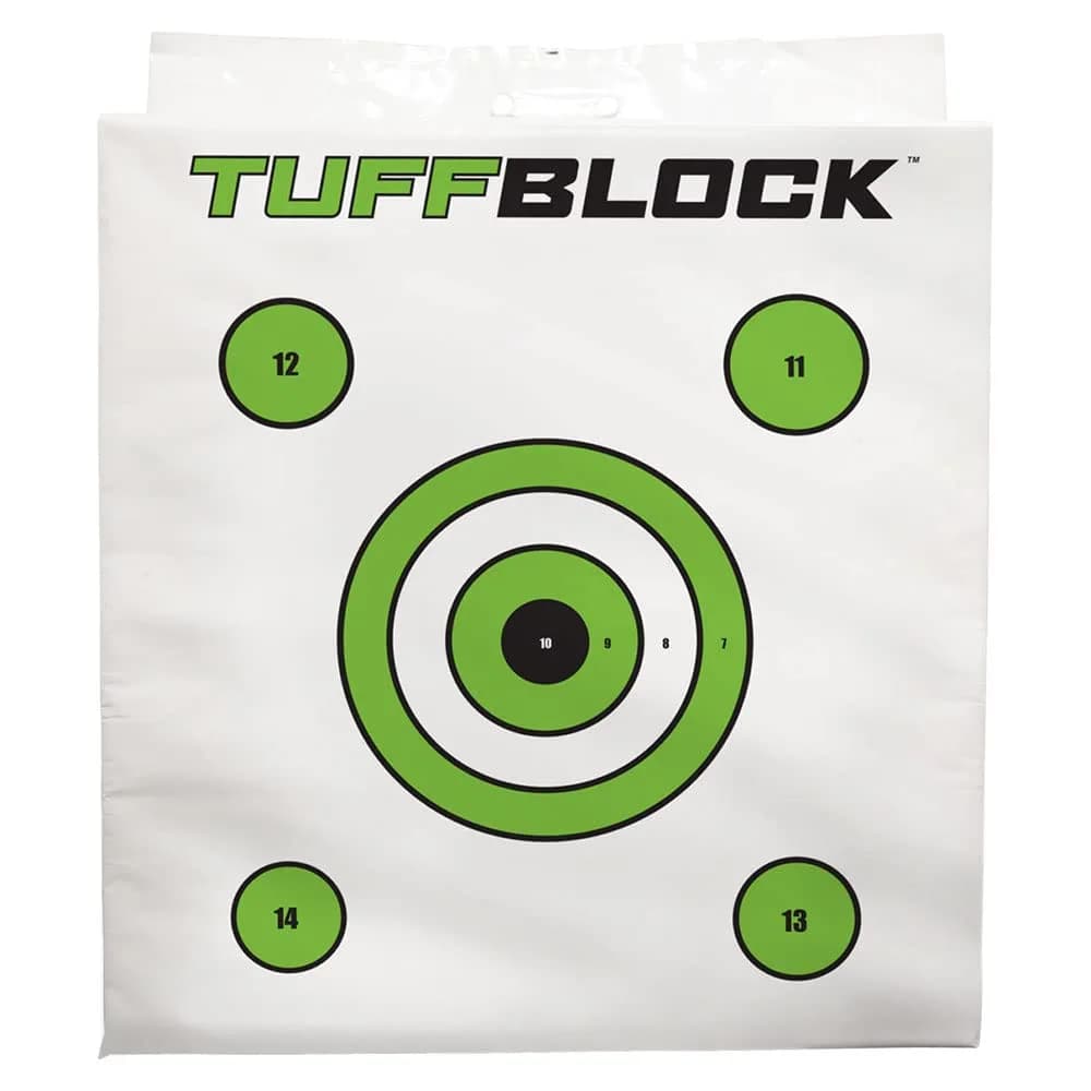 Delta McKenzie TuffBlock Foam Archery Target 24x24x12 White | Low Poundage Youth & Beginner Practice — White