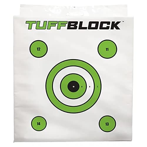 Delta McKenzie TuffBlock Foam Archery Target 24x24x12 White | Low Poundage Youth & Beginner Practice thumbnail 1