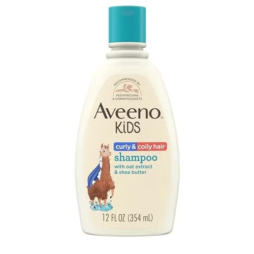 Aveeno Kids Curly & Coily Hair Shampoo 355ml (12 fl. oz) | Gentle Cleansing for Type 3 & 4 Hair thumbnail 1
