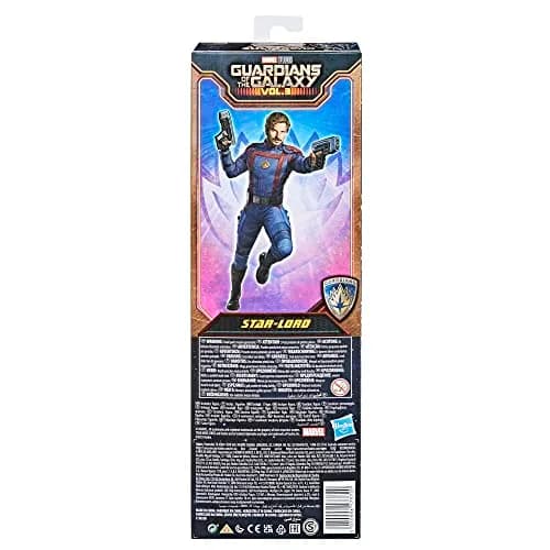Marvel Guardians of The Galaxy Vol.3 Star-Lord Action Figure 11-Inch | Space & Superhero Play thumbnail 5