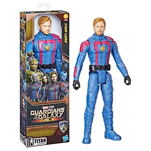 Marvel Guardians of The Galaxy Vol.3 Star-Lord Action Figure 11-Inch | Space & Superhero Play thumbnail 3