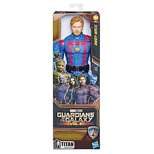 Marvel Guardians of The Galaxy Vol.3 Star-Lord Action Figure 11-Inch | Space & Superhero Play thumbnail 4