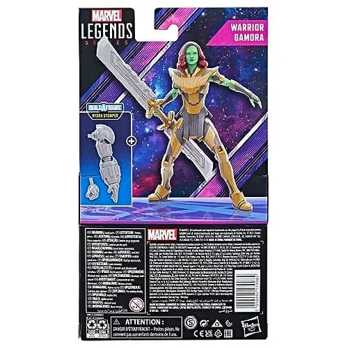 Marvel Legends Series Warrior Gamora Action Figure 6-inch (15.24 cm) | Inspired by Marvel Studios' What If...? thumbnail 4