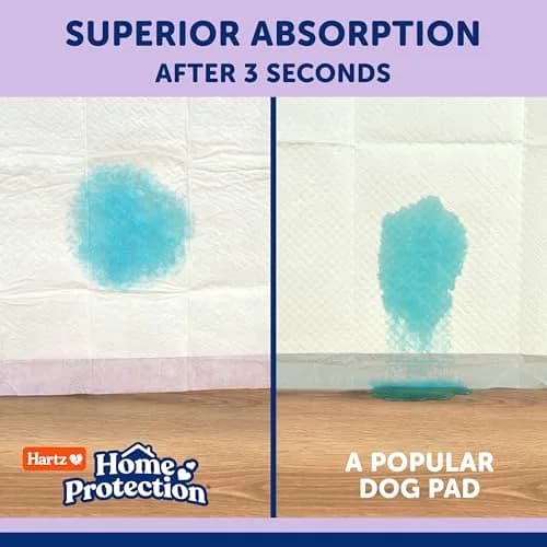 Hartz Dog Pads 3XL | Super Absorbent Odor Eliminating Lavender Scented No Leak (36 x 36 in, 14 Count) thumbnail 4
