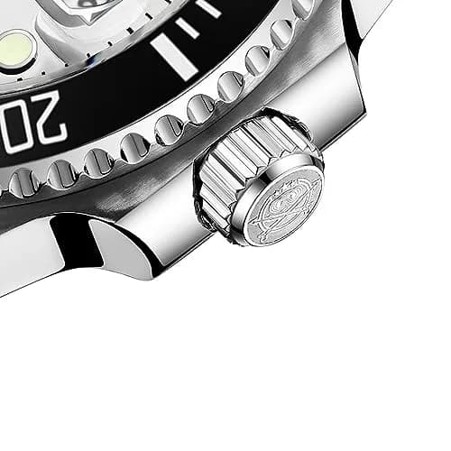 ADDIESDIVE Quartz Dive Watch for Men 41mm (1.61 in) | 200M Water Resistant Analog Stainless Steel thumbnail 6