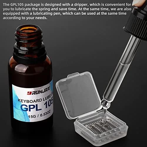 YIMAGUJRX Switch Lube Oil GPL 105 15g | Keyboard Spring & Switch Lubricant thumbnail 2