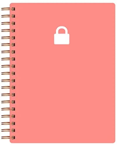 Nokingo Spiral Password Book with Alphabetical Tabs 132 Pages (5x7 inch) | Organize Internet Logins Securely thumbnail 1